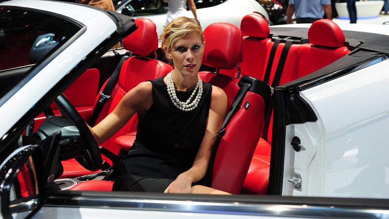 Illustration for article titled The Lovely Booth Professionals Of The 2012 Paris Motor Show